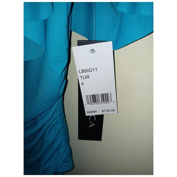 La Blanca Ruffle One Piece / 1 Piece Tummy Control Swimsuit‎ - Picture 4 of 5